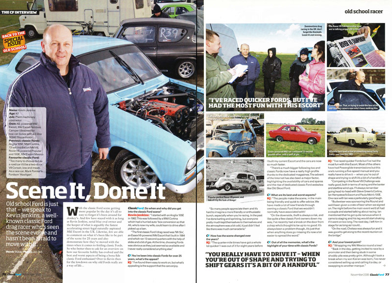 Classic Ford, November 2008 Classic Ford, November 2008