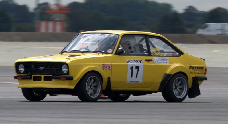 Matt at Richard Burns Memorial Rally, 2011. Picture:Mike Heath