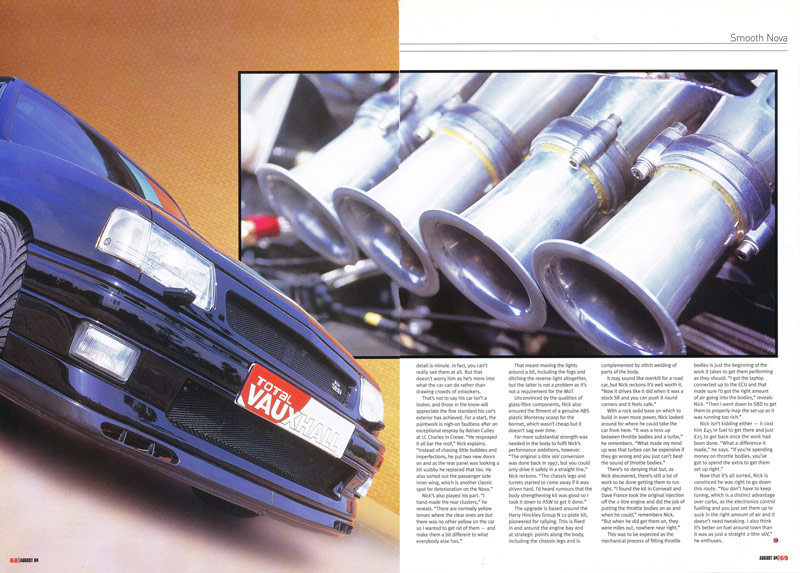Total Vauxhall, August 2004 - Nick Caro Total Vauxhall, August 2004 - Nick Caro